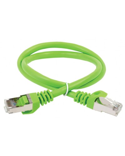 ITK Коммутационный шнур (патч-корд), кат.5Е FTP, 1,5м, зеленый (PC02-C5EF-1M5) в Пятигорске Патч-корды и пигтейлы Pintop.ru