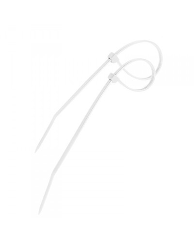 Стяжка 150х3 мм нейлоновая белый (100шт/уп) PROCONNECT 57-0150 в Пятигорске Стяжки-хомуты Pintop.ru