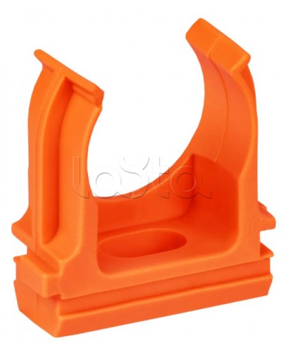 ELASTA Держатель с защелкой CF16 оранжевый IEK (ET-TA00D-CF-016-K09-010) в Пятигорске Держатели, клипсы, скобы Pintop.ru