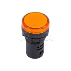 Лампа AD22DS(LED)матрица d22мм желтый 24В AC/DCIEK (BLS10-ADDS-024-K05)