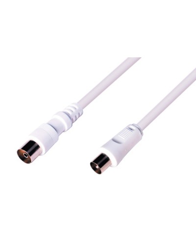 Шнур TV PLUG - TV JACK 1.5М Белый (10шт/уп) REXANT 18-0002 в Пятигорске Патч-корды и пигтейлы Pintop.ru