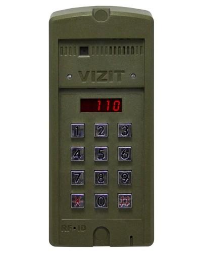 Блок вызова Vizit БВД-SM110RCP в Пятигорске Блоки вызова многоабонентные Pintop.ru