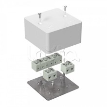 Коробка огнест для кабель-канала 40-0460-FR6.0-10 Е15-Е60 (латунь) 85х85х45 Промрукав (40-0460-FR6.0-10-Е60)