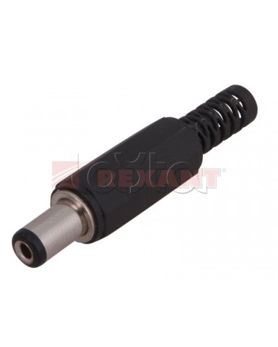 Разъем питания штекер 2.1х5.5x10 мм (50шт/уп) REXANT 14-0311 в Пятигорске Коннекторы Pintop.ru