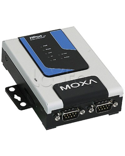 Сервер 2-портовый RS-232/422/485 в Ethernet Moxa NPort 6250 в Пятигорске Дополнительное оборудование для ОПС Pintop.ru