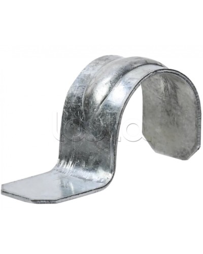 ELASTA Скоба метал. однолап. для монт. пистол. d=8-9мм IEK (ET-MP40D-SO-008-01-100) в Пятигорске Держатели, клипсы, скобы Pintop.ru