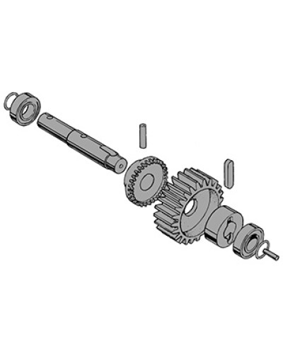Вал в сборе C-BY Came 119RIC031 в Пятигорске Запчасти для шлагбаумов и автоматики Pintop.ru