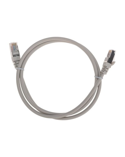 Патч-корд F/UTP, CAT 5e, RJ45-RJ45, 26AWG, LSZH, серый, 1м REXANT 02-0110-1 в Пятигорске Патчкорды (медные) Pintop.ru