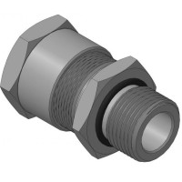 Кабельный ввод с резьбой G1/2 мм для открытой прокладки кабеля с проходным диаметром d=8-12 мм Спектрон КВН-ЕХЕ-12-Н-G1/2