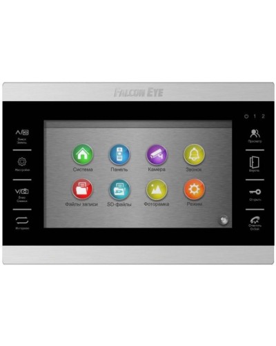 Видеодомофон Falcon Eye FE-70 ATLAS HD (Black) VZ в Пятигорске Абонентские видеоустройства Pintop.ru