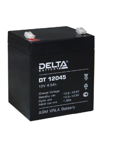 Аккумулятор свинцово-кислотный Delta DT 12045 в Пятигорске Электротехническое оборудование Pintop.ru