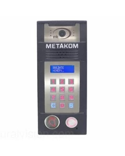 Многоабонентый антивандальный блок вызова со встроенной гибридной видеокамерой Метаком MК2018-TMRFGVH в Пятигорске Блоки вызова многоабонентные Pintop.ru