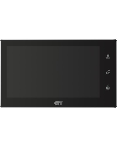 Монитор видеодомофона CTV-M4706AHD (черный) в Пятигорске Абонентские видеоустройства Pintop.ru