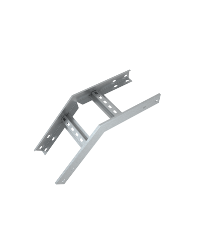 Угол лестничный вертикальный внешний 45 гр. 100х300х1,5 мм Быстрый монтаж HD85 КМ-профиль (LVLS45-100-300-1.5 HD85) в Пятигорске Аксессуары для лотков Pintop.ru