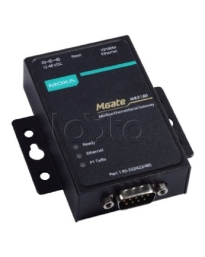 Преобразователь Modbus-RTU/ASCII в Modbus/TCP Moxa MGATE MB3180 в Пятигорске Дополнительное оборудование для ОПС Pintop.ru