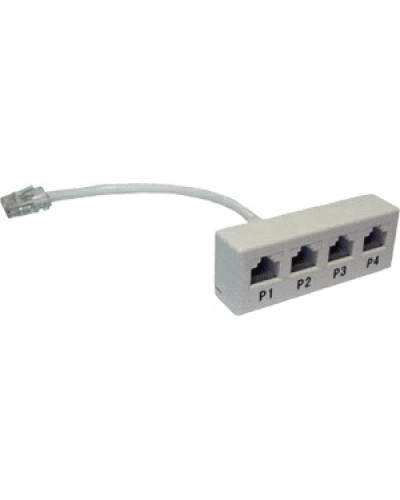 Y-адаптер 4 параллельных порта TWT TWT-Y-1P4 в Пятигорске Проходные адаптеры Pintop.ru