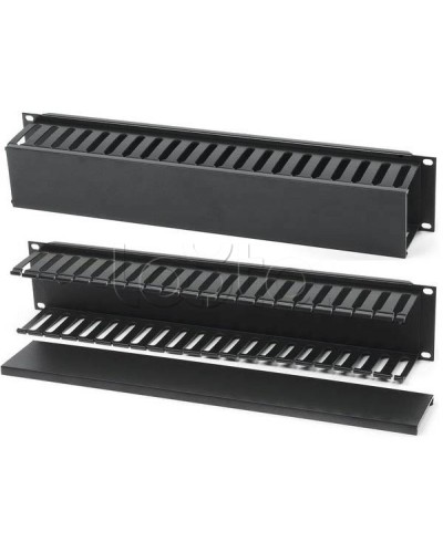 Организатор кабельный с крышкой, 19 Hyperline (CM-2U-PL-COV) в Пятигорске Аксессуары для кабель-канала Pintop.ru