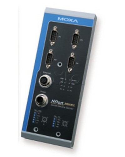 Сервер 4-портовый RS-232/422/485 в Ethernet Moxa NPort 5450AI-M12-T в Пятигорске Дополнительное оборудование для ОПС Pintop.ru