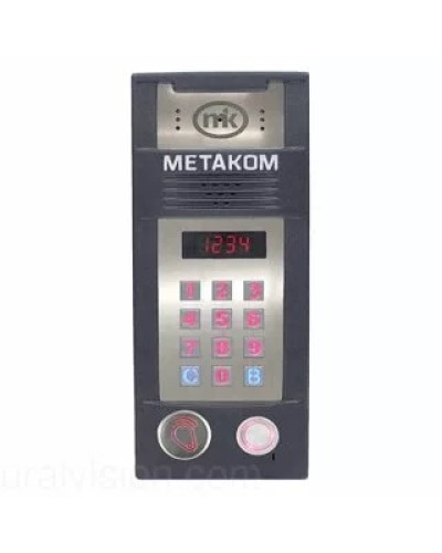 Многоабонентый антивандальный блок вызова со встроенной видеокамерой Метаком MК2018-RFMFV в Пятигорске Блоки вызова многоабонентные Pintop.ru