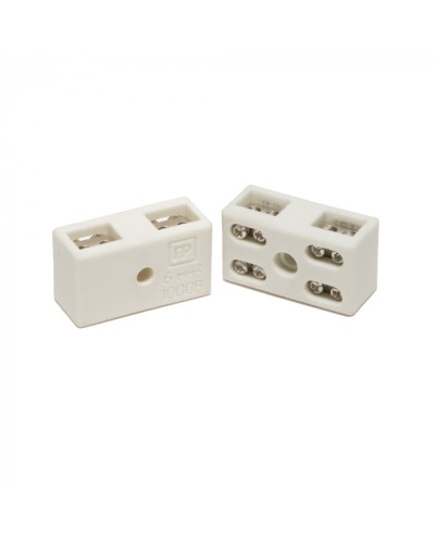 Клемма керам. латунь 6 мм² 2 пары на 8 контактов (5 шт/уп) Промрукав (PR08.7164) в Пятигорске Аксессуары для кабель-канала Pintop.ru