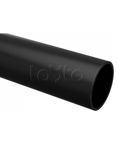 Труба гладкая ПВХ жесткая d25 мм (3 м) (111 м/уп) черная EKF-Plast (trg-25b-3m) в Пятигорске Гладкая труба Pintop.ru