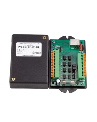 Контроллер коммутации управляемый по USB интерфейсу Promix-CM.WI.02 в Пятигорске Контроллеры Pintop.ru