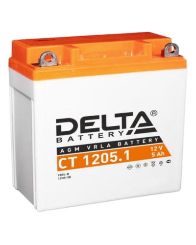 Аккумулятор АКБ 12 - 5 Delta CT 1205.1 в Пятигорске Электротехническое оборудование Pintop.ru