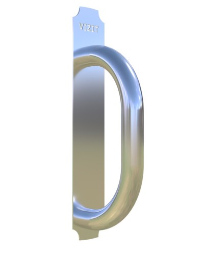 Дверная ручка наружная с декоративной накладкой Vizit PC-101-VIZIT в Пятигорске Аксессуары для многоабонентных систем Pintop.ru