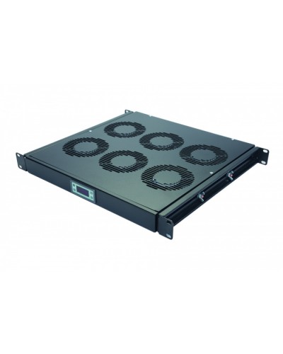 Панель вентиляционная с 6 вентиляторами, с контроллером Eurolan 60A-91-11-30BL в Пятигорске Вентиляторные модули Pintop.ru