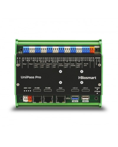 Контроллер управления доступом в бесконтактных СКУД и системах учета рабочего времени по венам ладони и RFID-картамBioSmart UniPass Pro в Пятигорске Контроллеры Pintop.ru