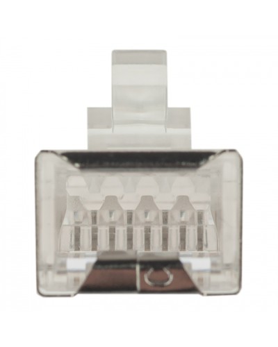 Коннектор (вилка) FTP кат.6 8P8C универсальная, 15U, 3 зубца, упак 100 шт Datarex DR-3005 в Пятигорске Коннекторы Pintop.ru