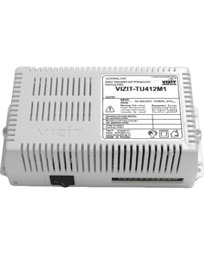 Блок управления терминала консьержа Vizit-TU412M1 в Пятигорске Блоки управления многоабонентные Pintop.ru