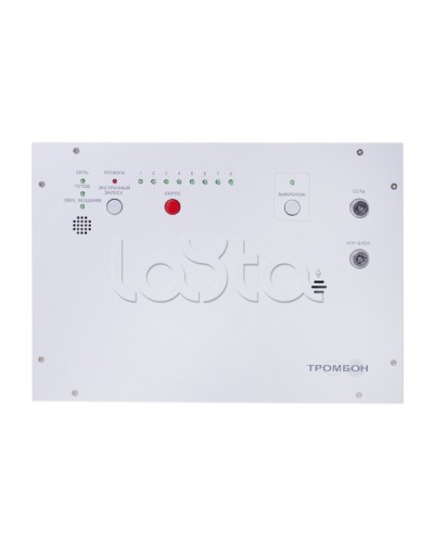 Блок оповещения Тромбон IP-БО8 в Пятигорске Системы оповещения и управления эвакуацией Pintop.ru