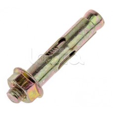 Анкерный болт с гайкой оцинкованный М10/12х100 (10 шт/уп) Промрукав (PR08.2350)