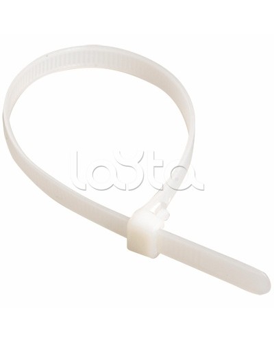 Хомут-стяжка нейлоновый, стандартный P6.6 9x780 белый DKC (25234) (100 шт/уп) в Пятигорске Стяжки-хомуты Pintop.ru