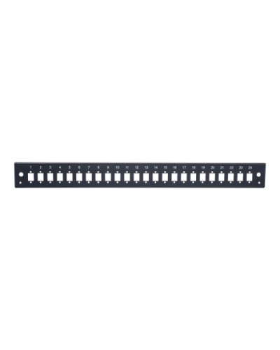Панель лицевая для выдвижной оптич. полки, 24 SC Simplex/24 LC Duplex, черный Datarex DR-546045 в Пятигорске Патч-панели Pintop.ru