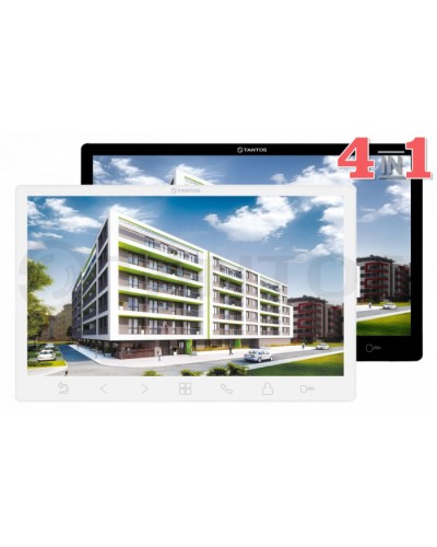 Монитор Tantos Sherlock HD SE (White) в Пятигорске Абонентские IP устройства Pintop.ru