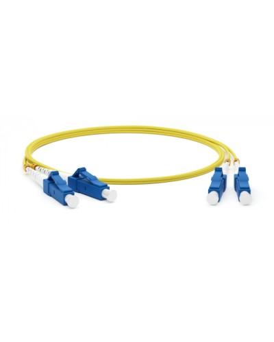 Патч-корд волоконно-оптический Hyperline FC-D2-9-LC/UR-LC/UR-H-10M-LSZH-YL в Пятигорске Патч-корды оптические Pintop.ru