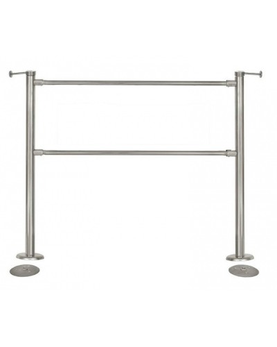 Стойка Ростов-Дон ОБ1/2-1 (Хром) в Пятигорске Ограждения Pintop.ru