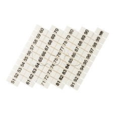 Маркеры для JXB-ST 6 с нумерацией 50-100 (100 шт.) EKF PROxima (zb-st-6-50-100)