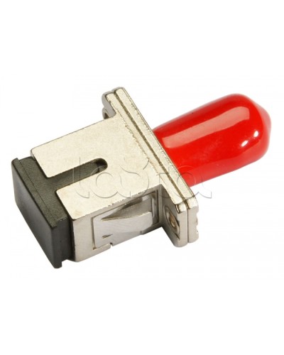 Соединитель проходной ST-SC, MM(для многомодового кабеля), simplex Cabeus ST-SC-MM в Пятигорске Проходные адаптеры и розетки оптические Pintop.ru