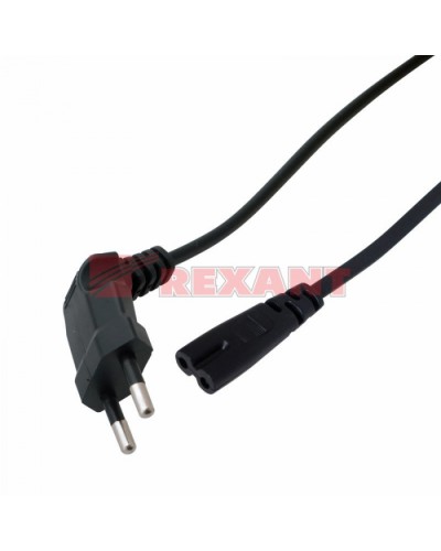 Шнур сетевой (угловая вилка) 2x0.75мм² 1.5М (10шт/уп) REXANT 11-1104 в Пятигорске Патч-корды и пигтейлы Pintop.ru