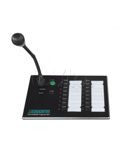 Консоль микрофонная DSPPA PAVA-8008 в Пятигорске Система оповещения и трансляции Dsppa Pintop.ru