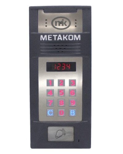 Многоабонентый антивандальный блок вызова со встроенной видеокамерой Метаком MК2018-RFiV в Пятигорске Блоки вызова многоабонентные Pintop.ru