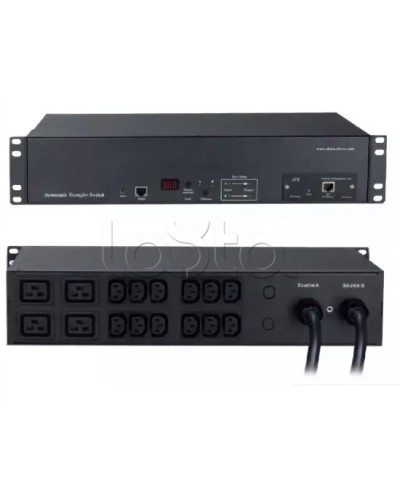 Блок распределения питания Hyperline ATS-R-228H1622-Intelligent в Пятигорске Блоки розеток Pintop.ru