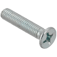 Винт с потайной головкой и крестообразным шлицем DIN 965 М8х16 HDZ IEK (CMZ10-VPT-8-16-HDZ)