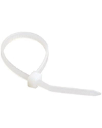 Стяжка 350x4,8 мм нейлоновая, белая IEK UHH31-D048-350-100 в Пятигорске Стяжки-хомуты Pintop.ru