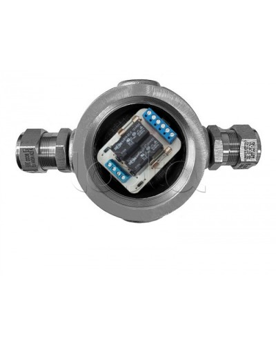 Магнито-Контакт УК-ВК-Ех-12 АЯКС П, с двумя кабельными вводами Ех МКВМ 25 в Пятигорске Комутационные взрывозащищенные коробки Pintop.ru