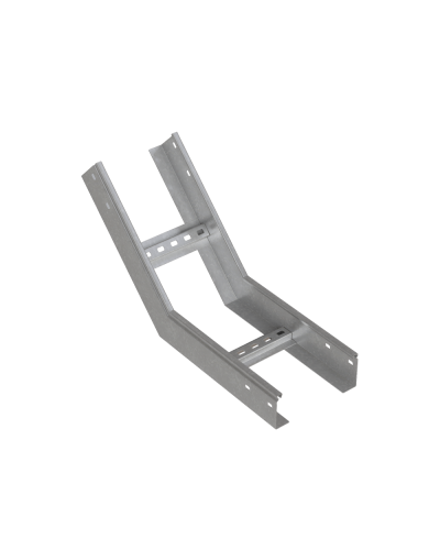 Угол лестничный вертикальный внутренний 45 гр. 80х500х1,5 мм HD85 N КМ-профиль (LNL45-80-500-1.5 HD85 N) в Пятигорске Аксессуары для лотков Pintop.ru