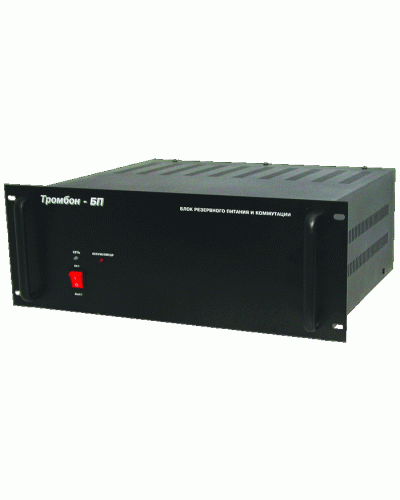 Блок резервного питания и коммутации ТРОМБОН-БП-14 в Пятигорске 19 оборудование (рэковое/стоечное) Тромбон Pintop.ru